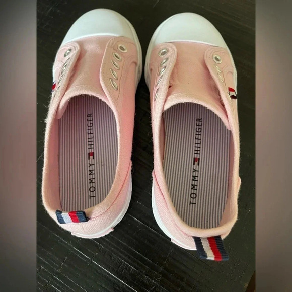TOMMY HILFIGER Girls Slip on Sneakers SZ 12 - Picture 5 of 9